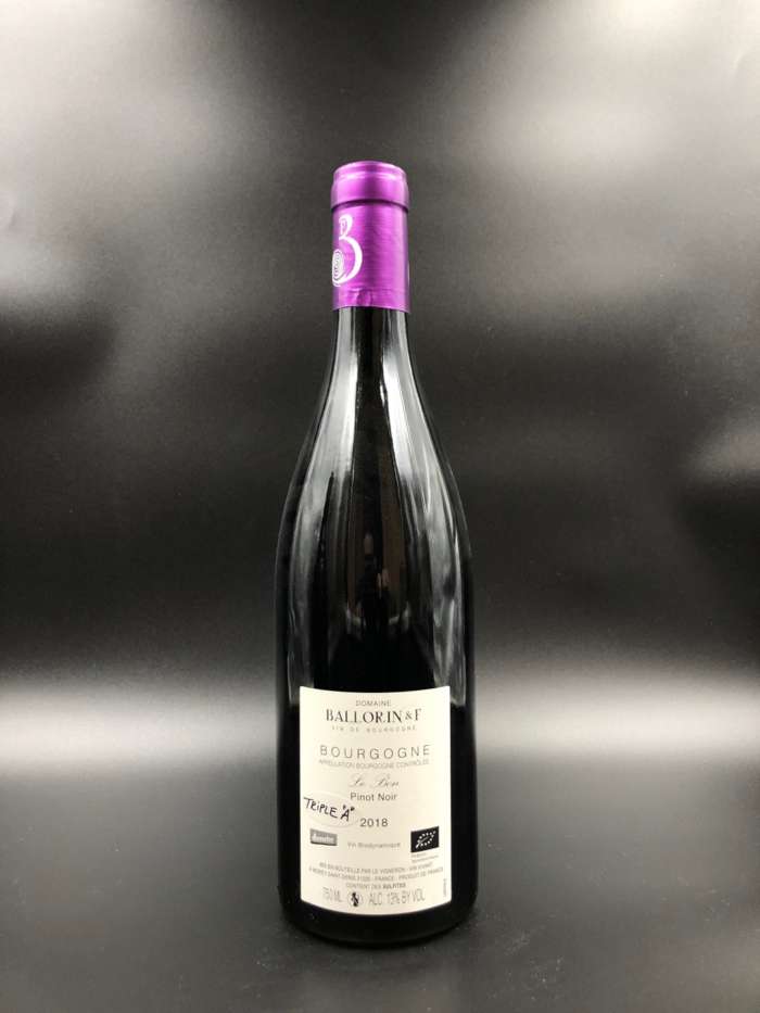 Bourgogne Pinot Noir "Le Bon" 2018 - Ballorin - immagine 2