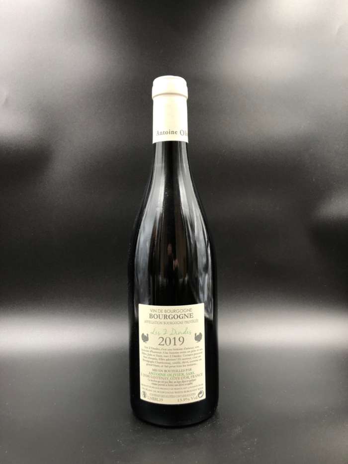 Bourgogne Chardonnay "Les 2 Dindes" 2019 - Antoine Olivier - immagine 2