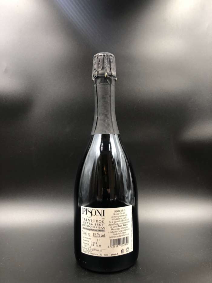 TrentoDoc Pinot Bianco Extra Brut 2018 - Pisoni - immagine 2