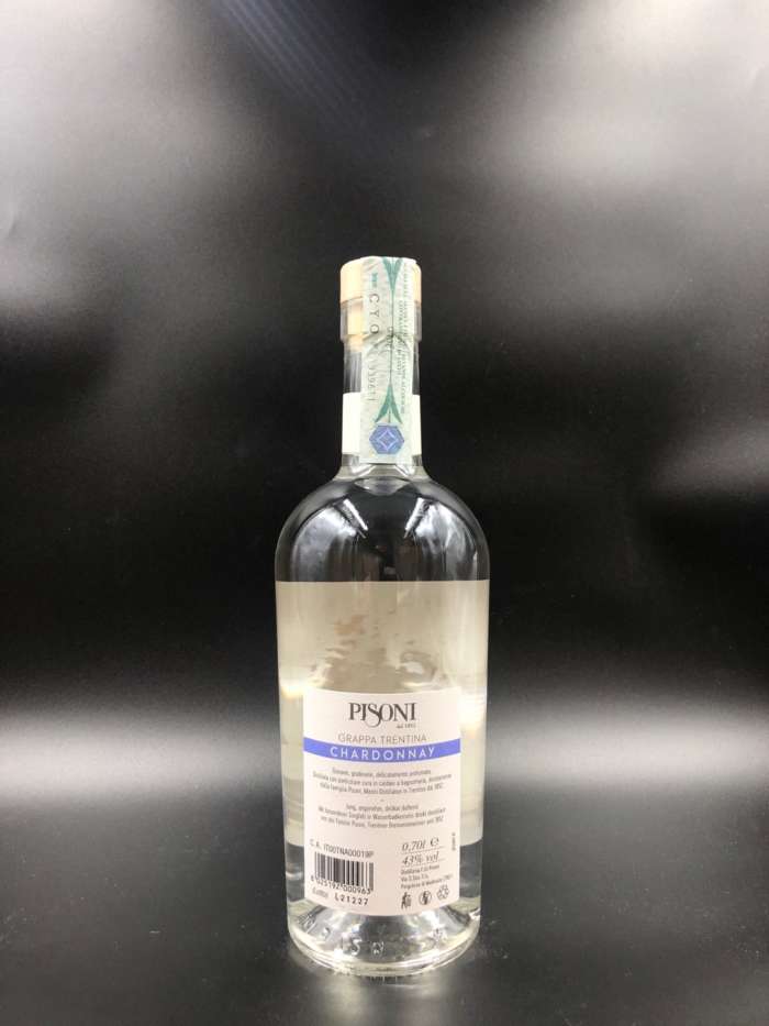 Grappa di Chardonnay (con astuccio) - Pisoni - immagine 2