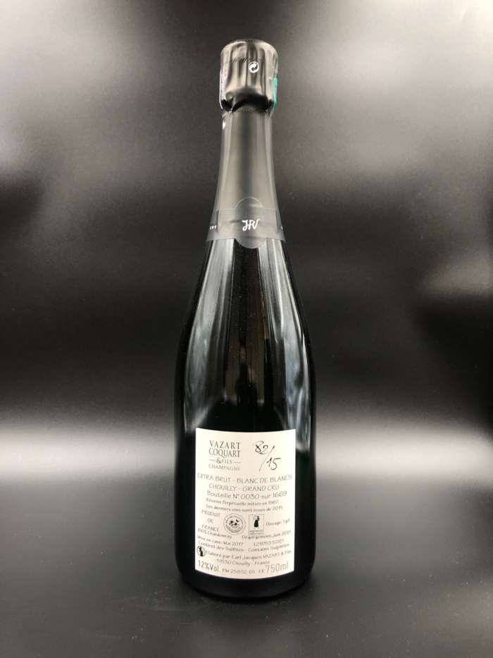 Champagne Grand Cru Blanc de Blancs Extra Brut "Cuvee Solera 82/15" - Vazart Coquart - immagine 2