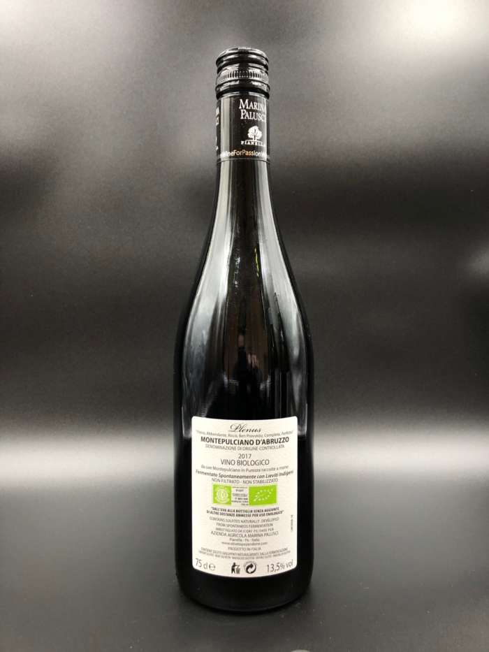 Montepulciano d'Abruzzo "Plenus" 2017 - Marina Palusci - immagine 2