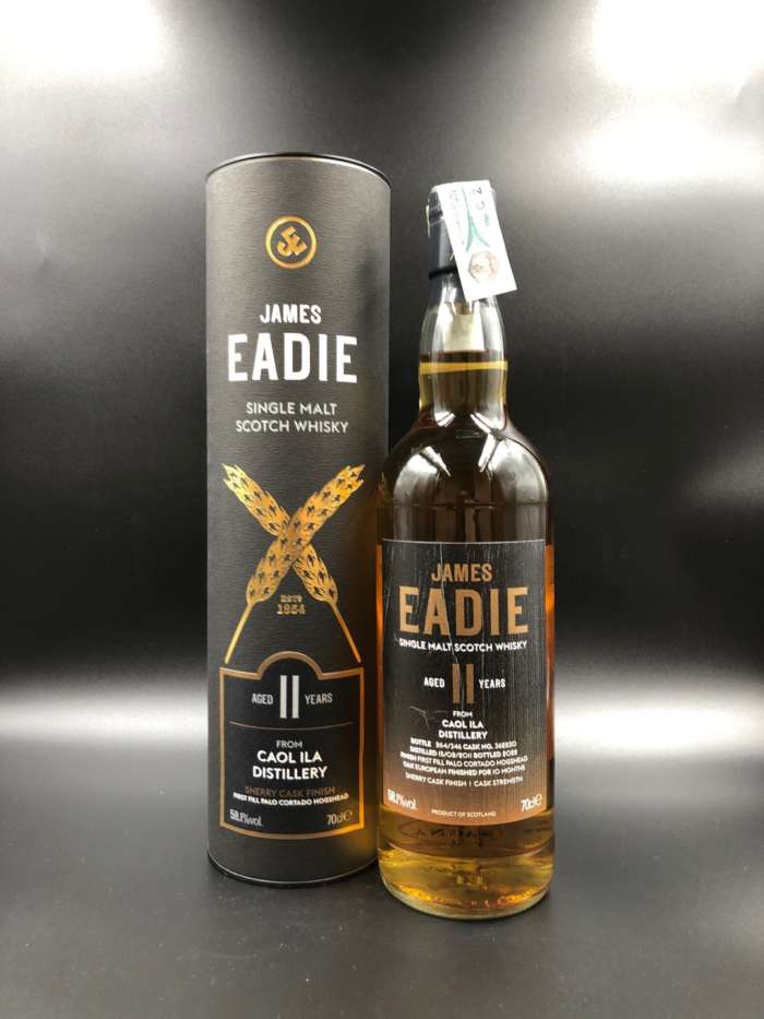 Single Malt Whisky from Caol Ila Distillery Cask Strength 11 YO (astuccio) - James Eadie