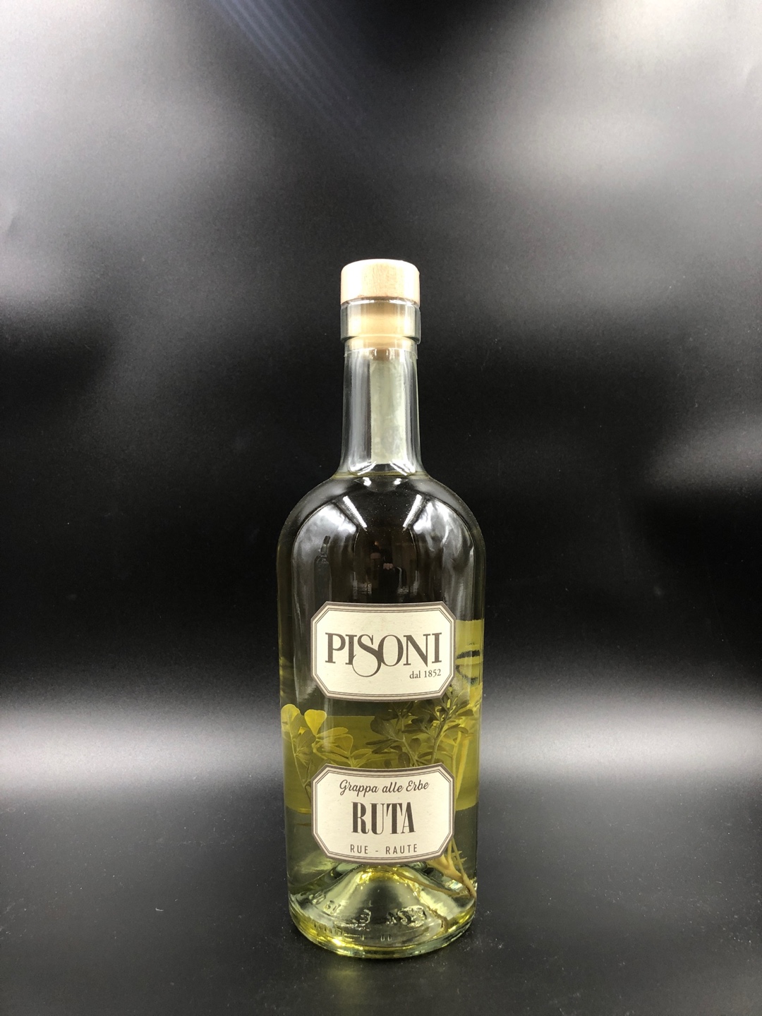 Grappa alla Ruta (con astuccio) - Pisoni - Botrytis Enoteca Ferrara