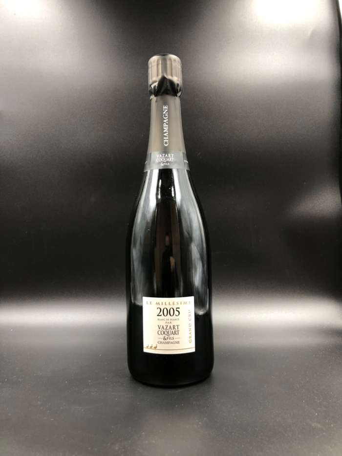 Champagne Grand Cru Blanc de Blancs Brut Nature Le Millesime 2005 - Vazart Coquart