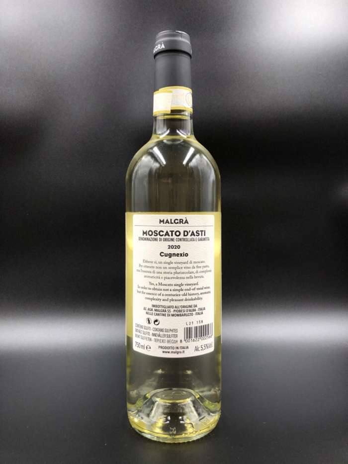 Moscato d’Asti "Cugnexio" 2021 - Malgrà - immagine 2