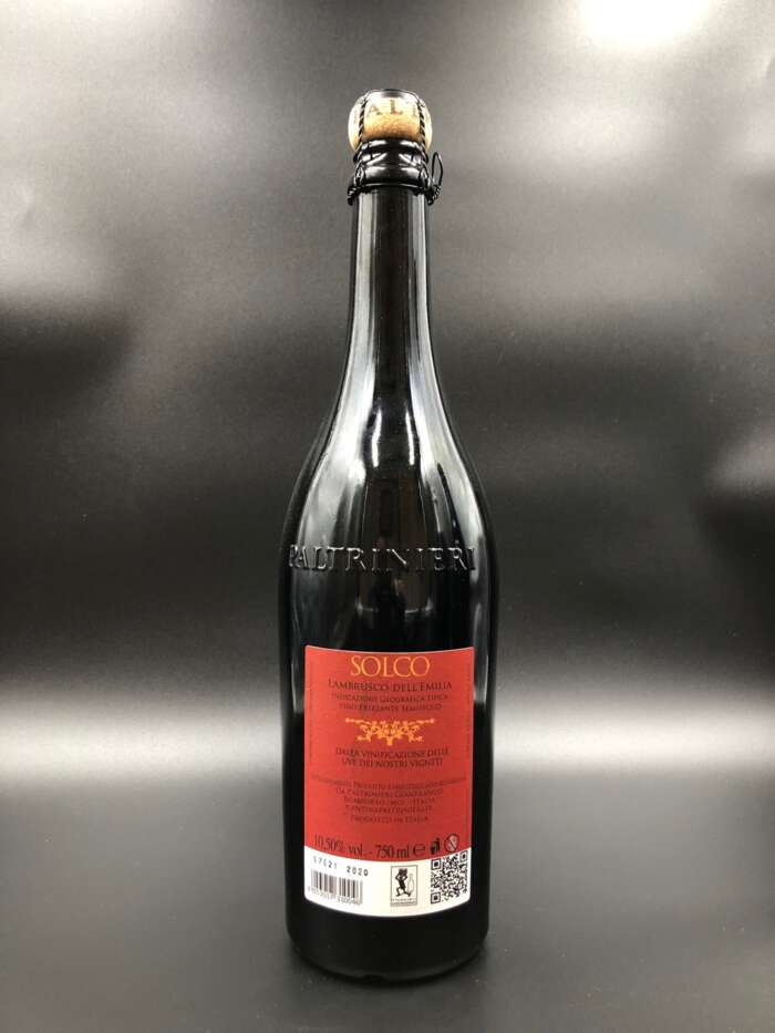 Lambrusco Salamino Semisecco "Solco" - Paltrinieri - immagine 2
