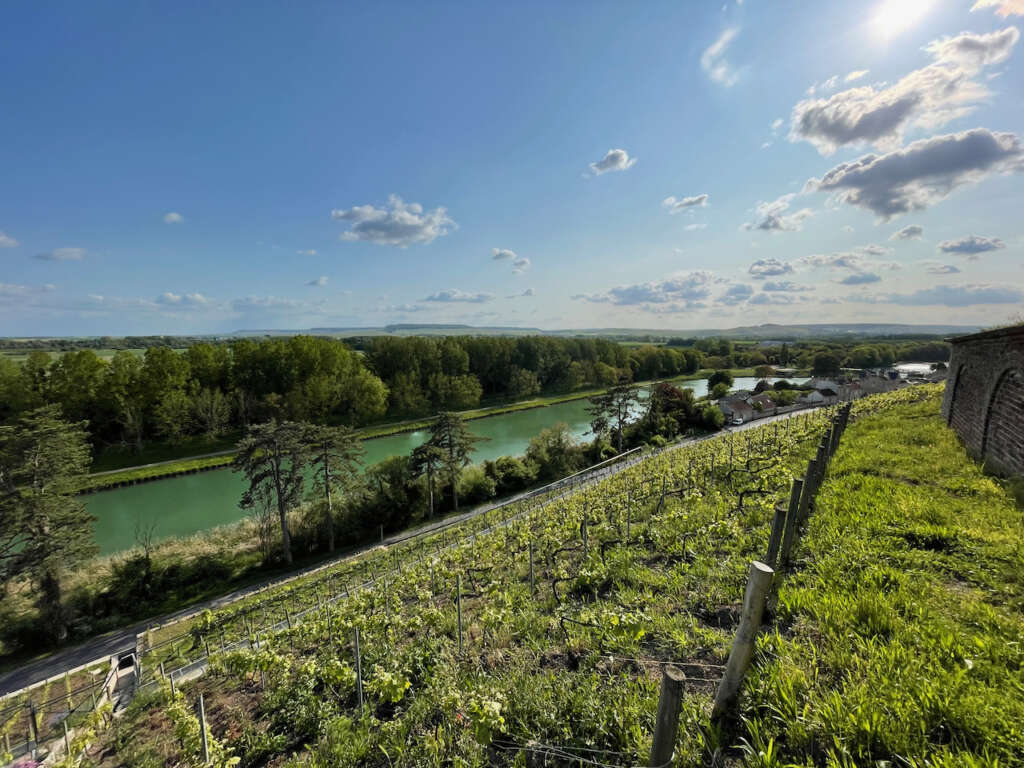 Vista della Marna dal Clos des Goisses