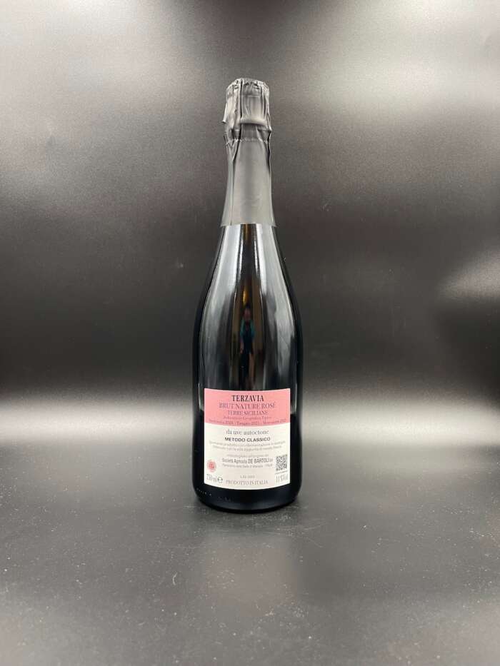 "Terzavia Rosè" Metodo Classico Brut Nature - Marco De Bartoli - immagine 2