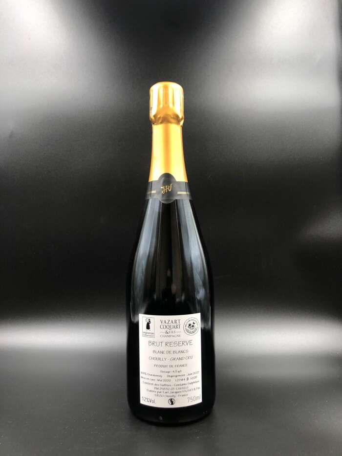 Champagne Grand Cru Blanc de Blancs Brut Réserve - Vazart Coquart - immagine 2