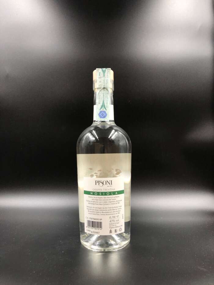 Grappa di Nosiola (con astuccio) - Pisoni - immagine 2