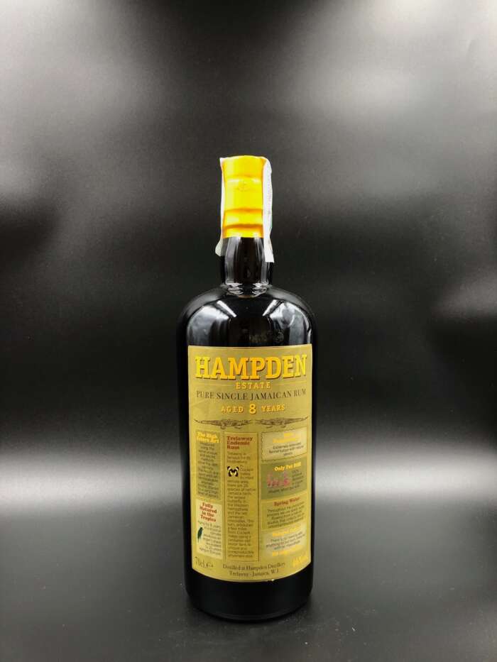 Pure Single Jamaican Rum 8 YO (astuccio) - Hampden Estate