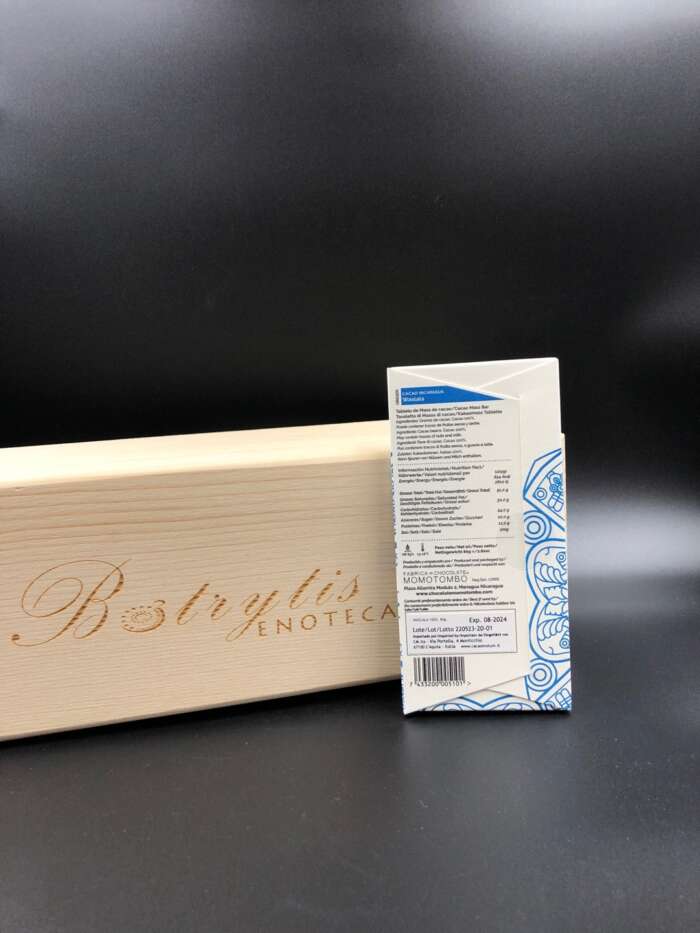 Tavoletta di Cioccolato Fondente Nicaragua 100% (Waslala) 80 g - Momotombo - immagine 2