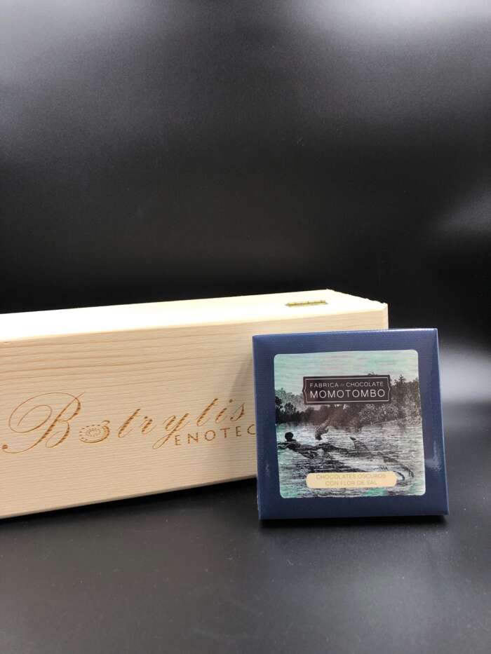 Bombon Box Fondente Nicaragua 70% con Flor de Sal 90 gr - Momotombo