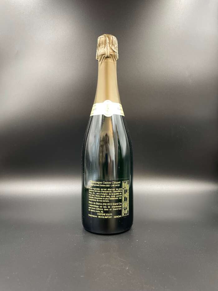 Champagne Grand Cru Blanc de Blancs d'Ay Brut 2013 - Gaston Chiquet - immagine 2