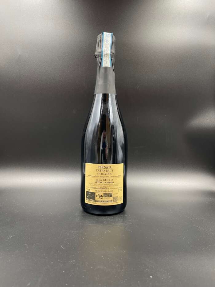 Terzavia Metodo Classico Brut 2021 - Marco De Bartoli - immagine 2