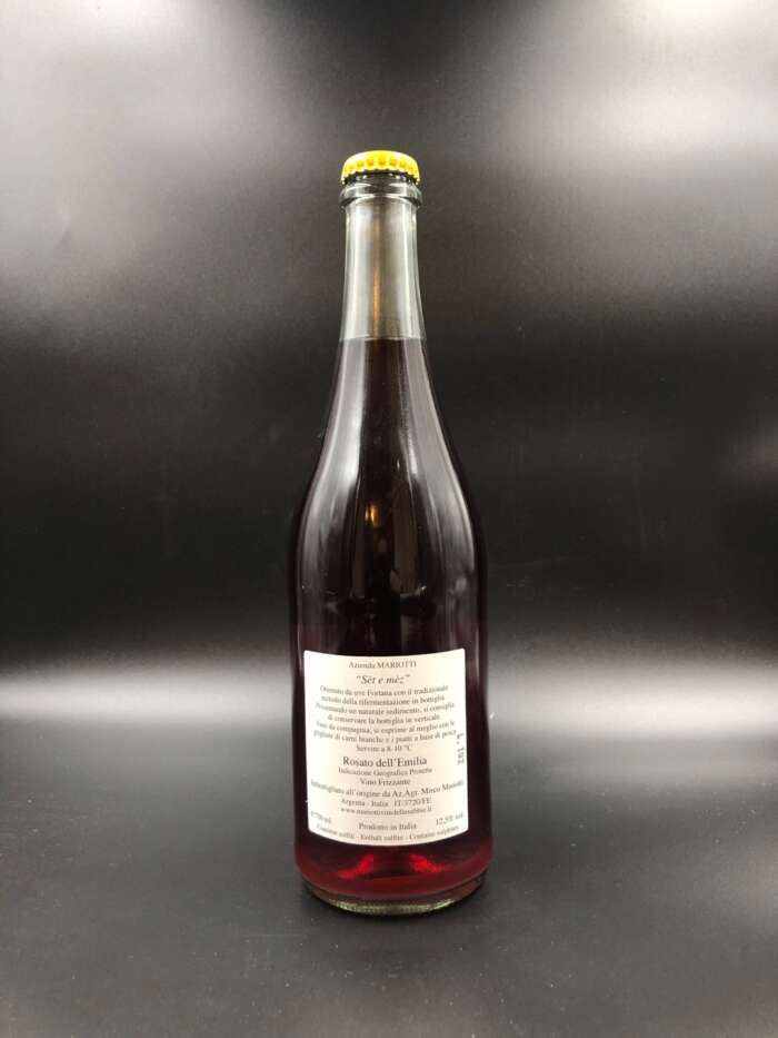 Fortana Rosè Frizzante "Sèt e mèz" - Mariotti - immagine 2