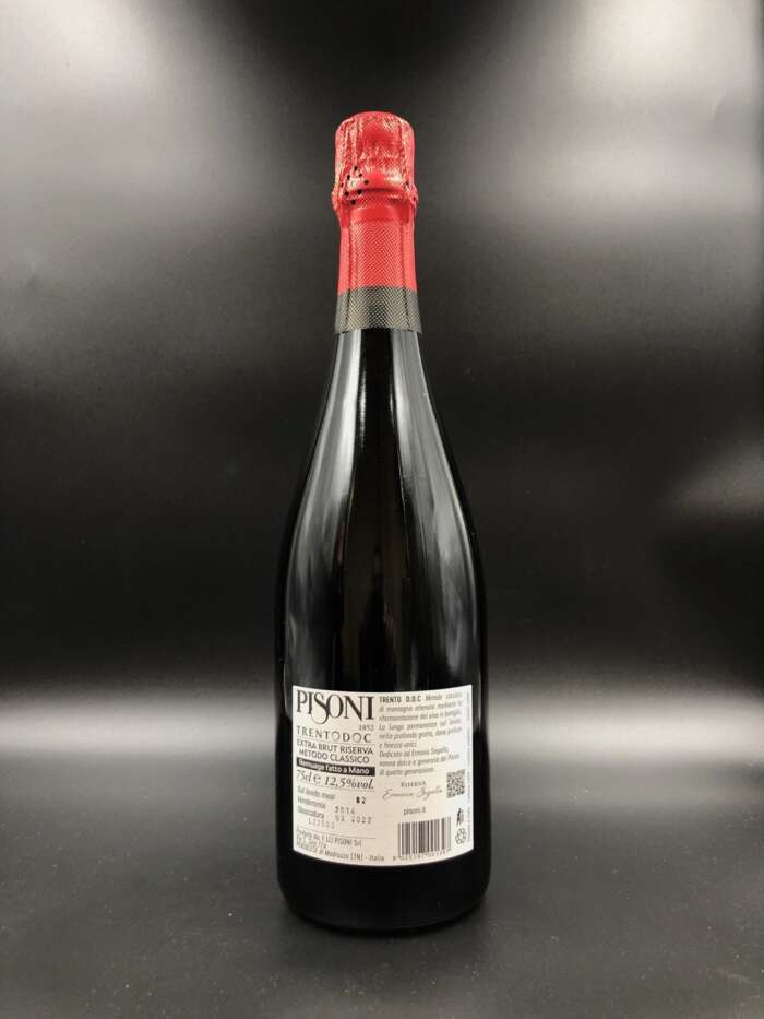 TrentoDoc Riserva “Erminia Segalla” Extra Brut 2016 - Pisoni - immagine 2