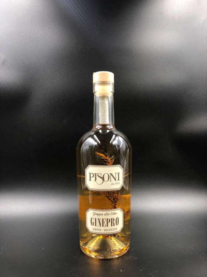 Grappa al Ginepro (con astuccio) - Pisoni