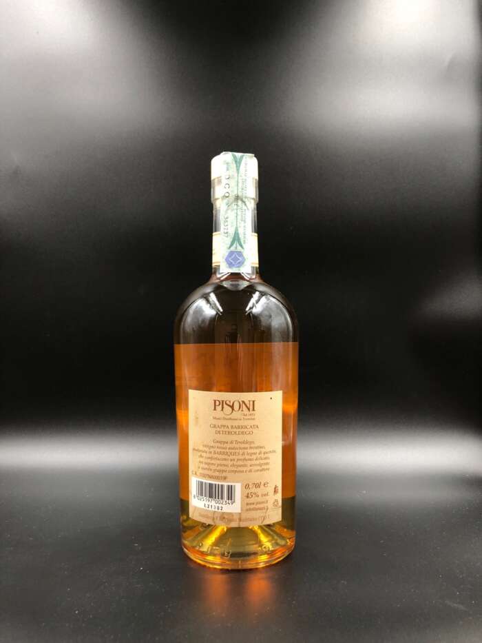 Grappa di Teroldego Barricata (con astuccio) - Pisoni - immagine 2
