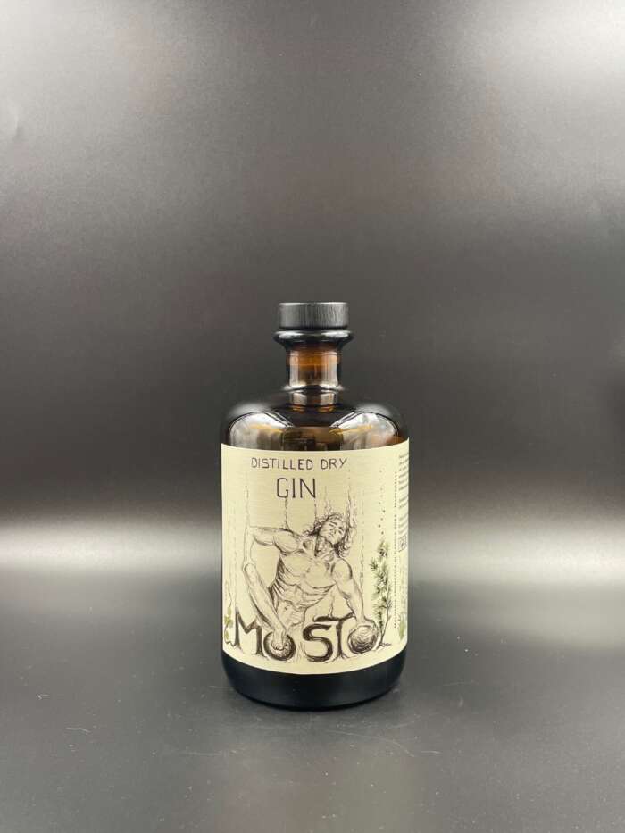 Distilled Dry Gin "Mosto" - Botrytis Enoteca