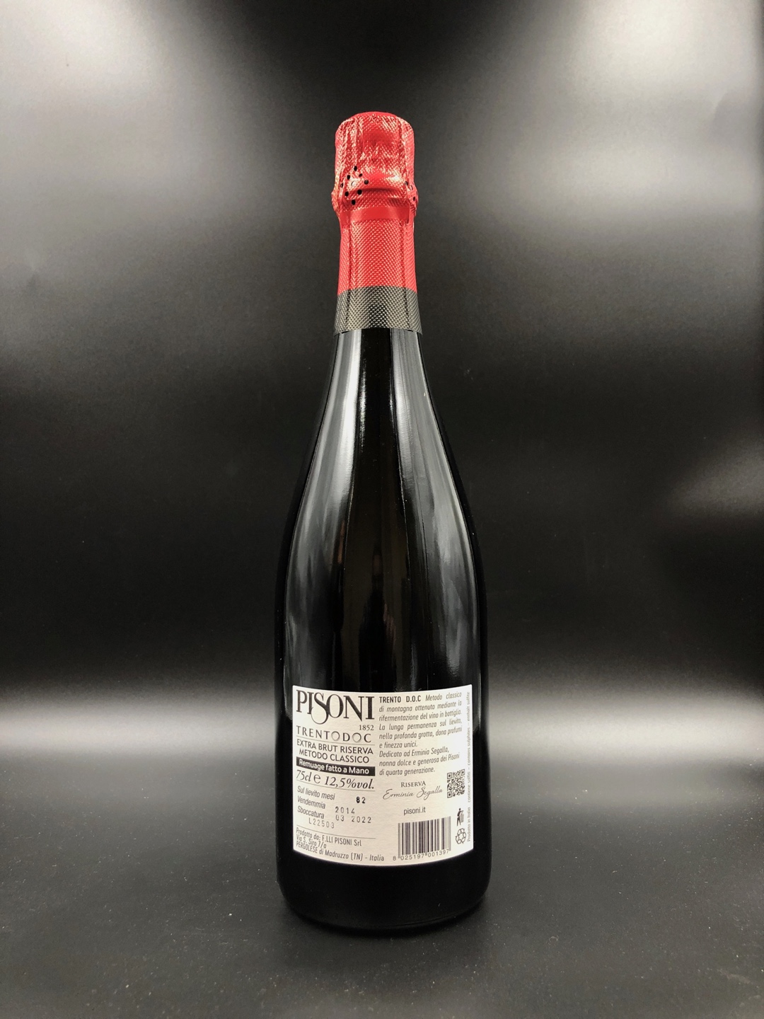 TrentoDoc Riserva “Erminia Segalla” Extra Brut 2016 - Pisoni - immagine 2