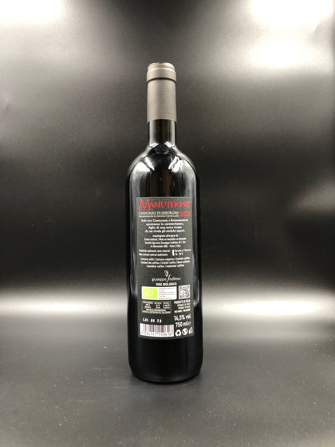 Cannonau "Mamuthone" 2020 - Giuseppe Sedilesu - immagine 2