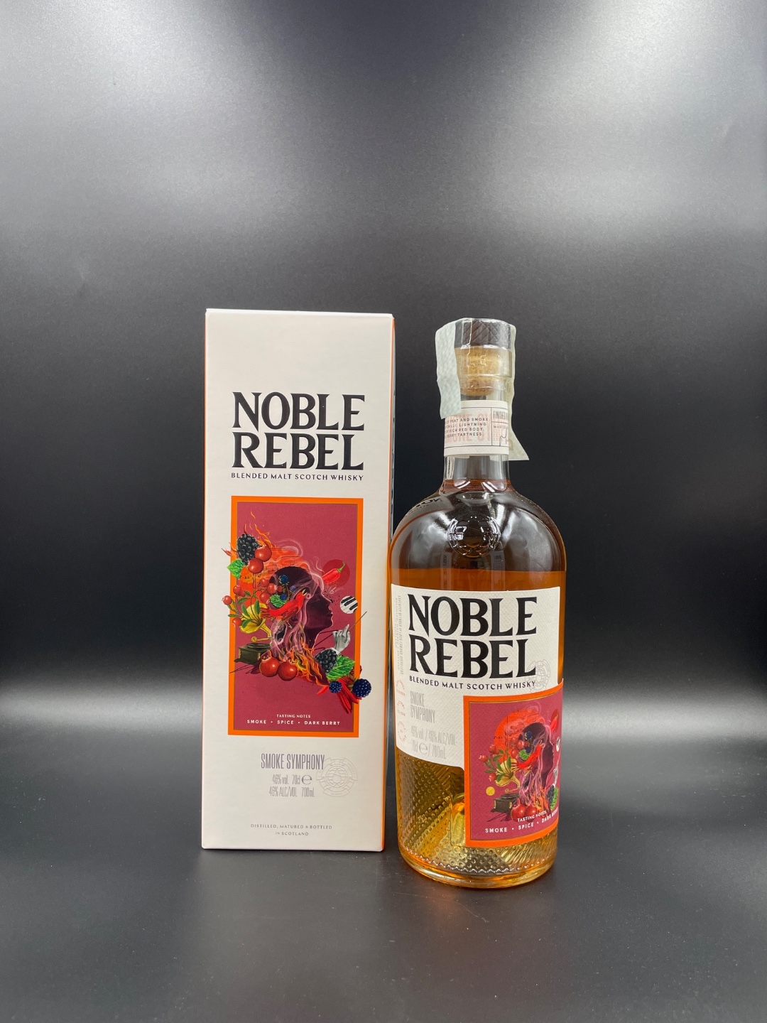 Blended Malt Whisky "Smoke Symphony" (astuccio) - Noble Rebel
